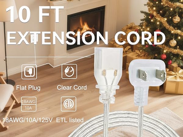  2 prong extension cord