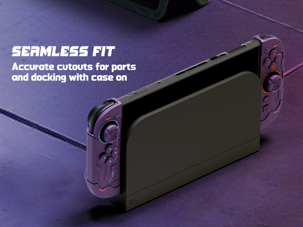 PlayVital Protective Case for Nintendo Switch 2, Stellar Mecha Ergonomic Cover