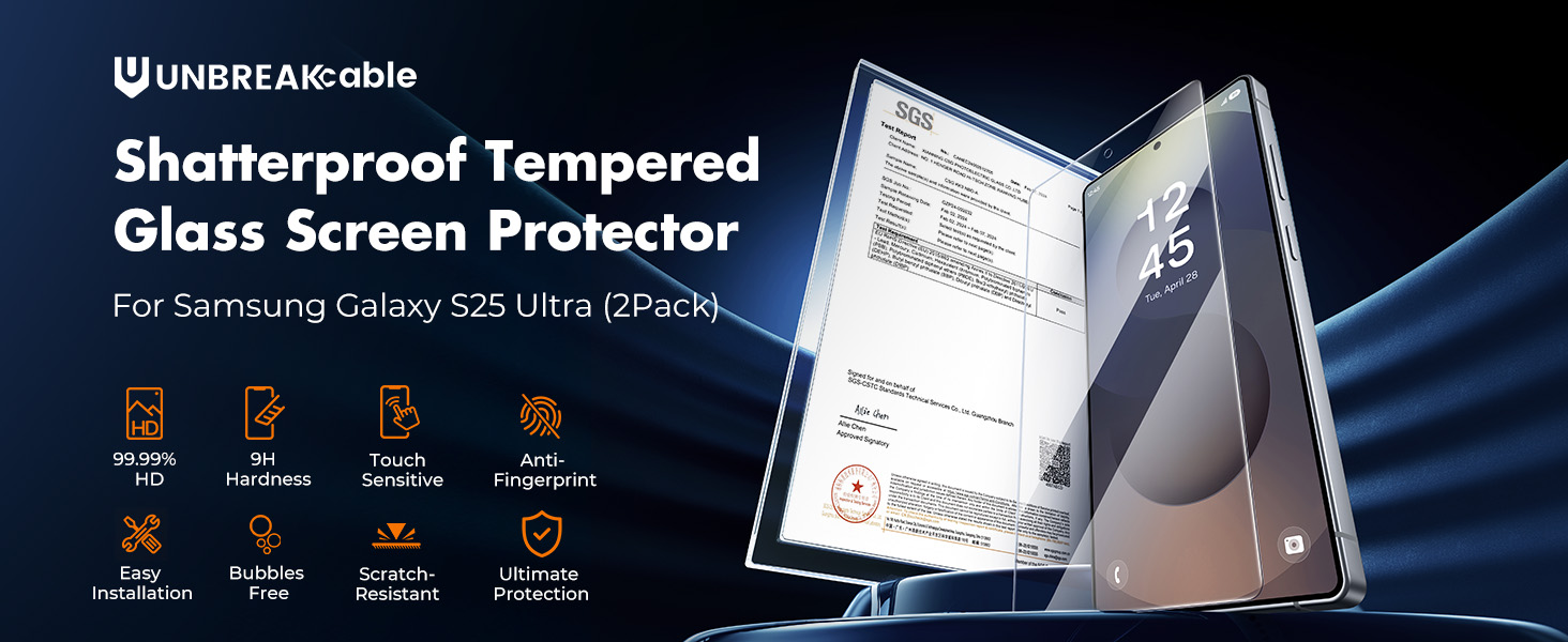 Screen Protector for Samsung Galaxy S25 Ultra