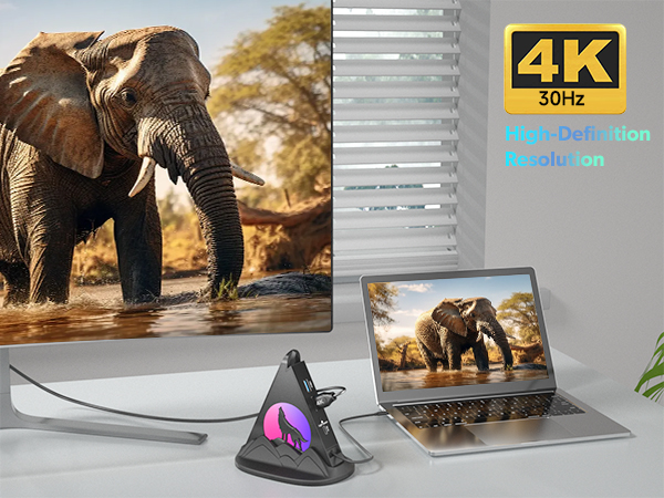 usb c multi port hub to pc