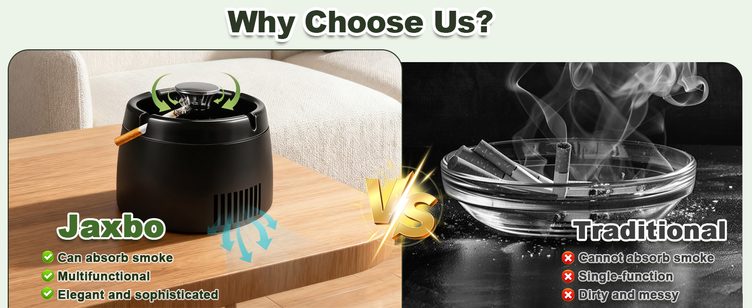 smokeless cigarette ashtray