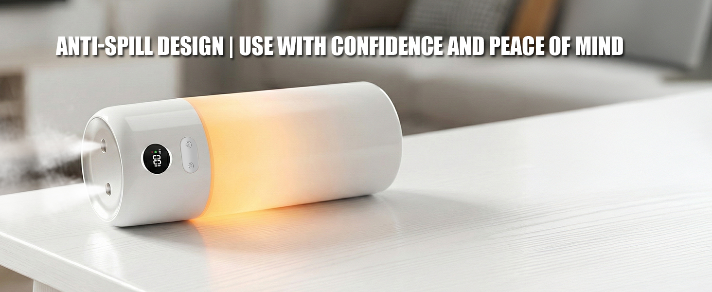 Anti-Spill Design | Use with confidence and peace of mind