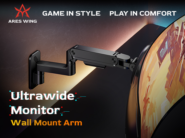 Wall Mount Monitor Arm