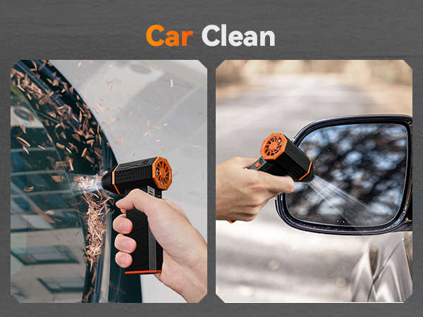 Air duster for car cleaning