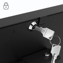 lockable ipad wall mount
