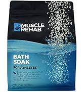 Natural bath salts with essential oils and arnica to soothe muscle tension and reduce inflammation