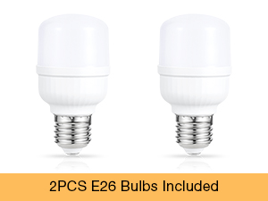 Two light bulbs