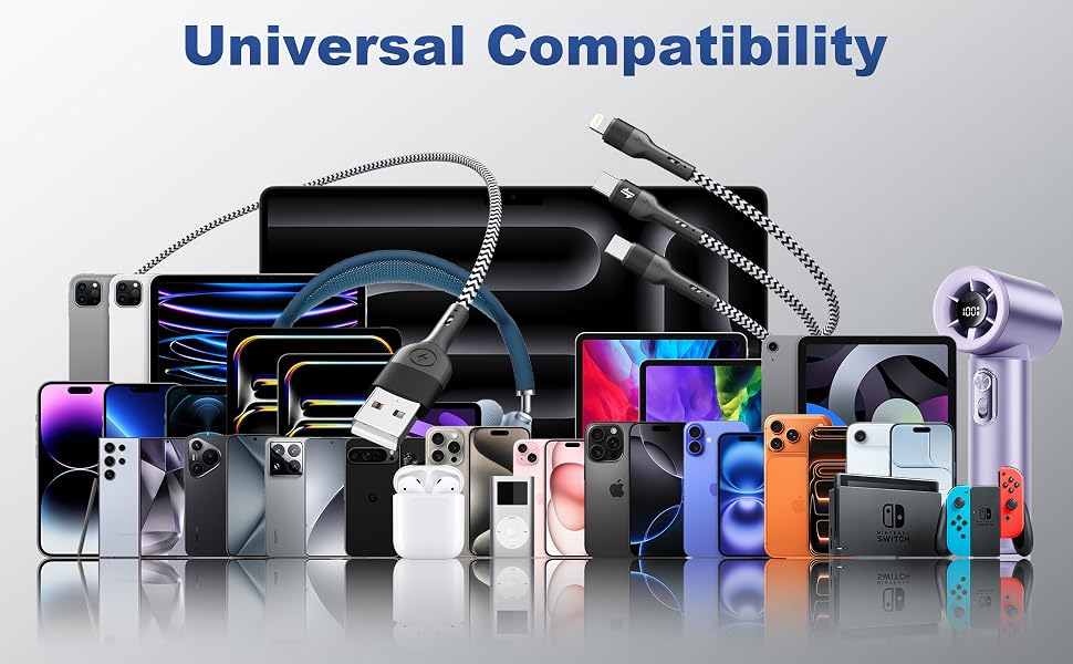 3 in1 multi charging cable