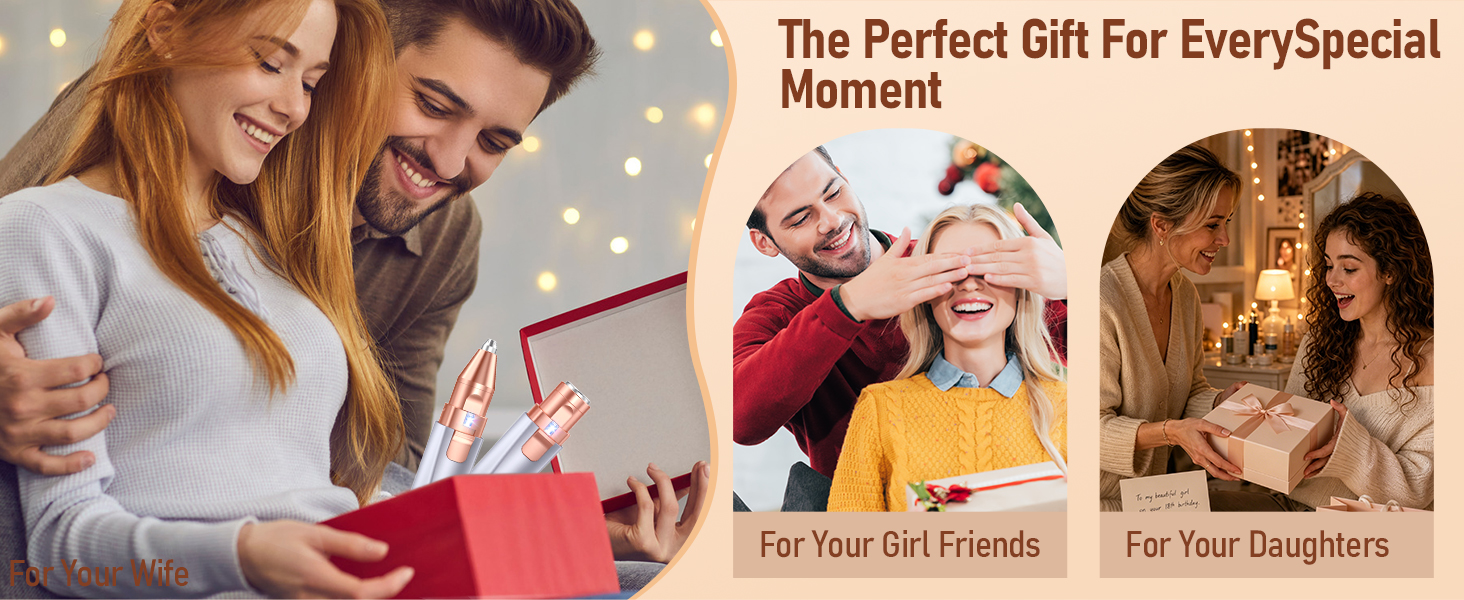 Eyebrow Trimmer Facial Hair Removal for Women