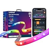 Linkind 10ft Smart LED Strip Lights - AuraScape Segmented Color Changing WiFi Light Strip - Compa...