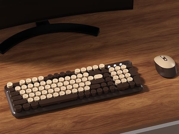 Wireless Keyboard and Mouse Combo