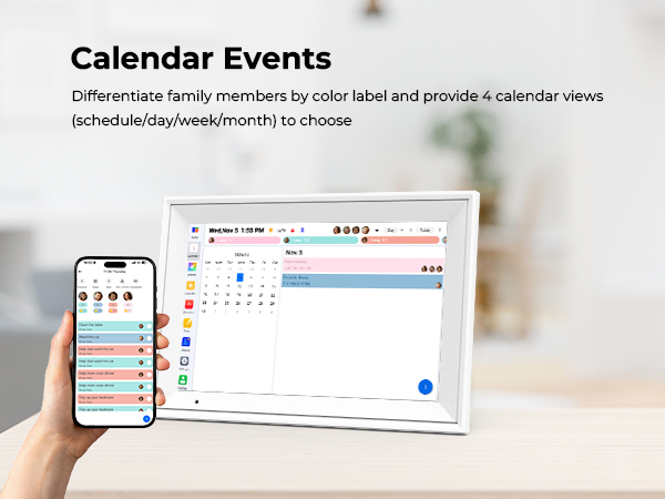digital calendar