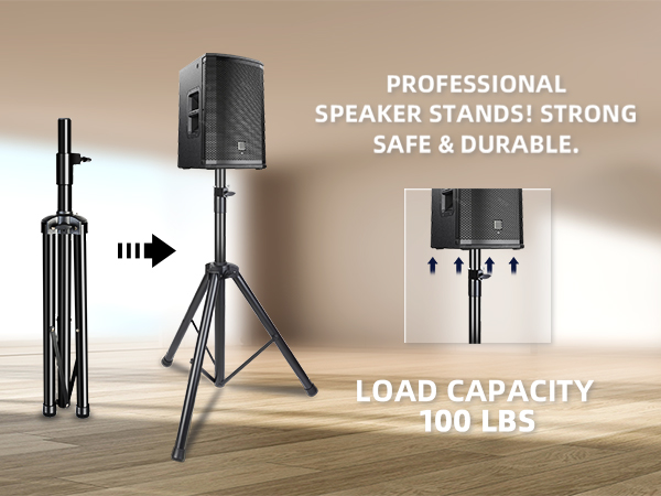 tripod speaker stands