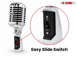 RTRO MIC CH BLK