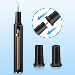 Teeth Cleaning Kit Plaque Remover for Teeth, Portable Ultrasonic Tooth Cleaner Plaque Remover