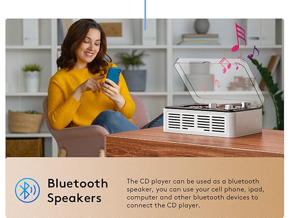 CD player with Bluetooth