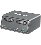 Copode 4-Port USB C Charging Station with Dual Retractable Cables,Desktop Multiple Devices Power ...