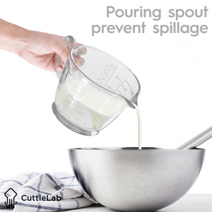 Pouring spout prevent spillage