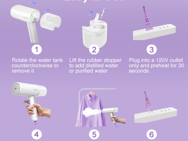 mini travel steamer for clothes fabric steamer