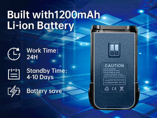 Rechargeable Walkie Talkie