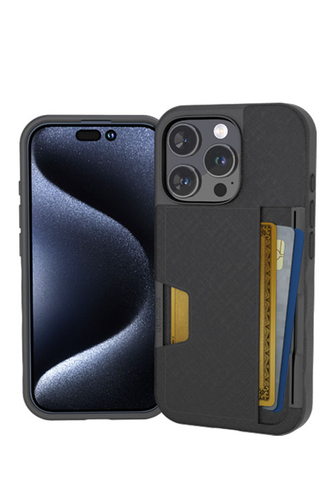 Smartish iPhone 17 Wallet Case - Wallet Slayer Vol. 1 [Slim + Protective] Credit Card Holder - D...