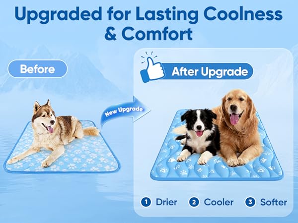 Rywell Super-Absorbent Cooling Mat for Dogs