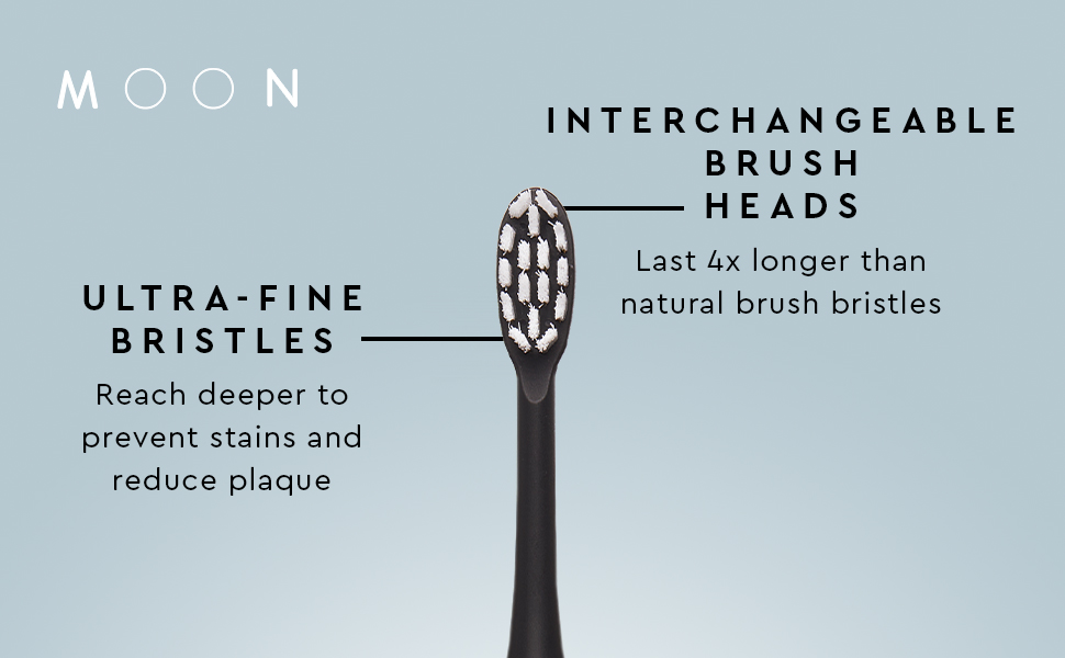 Moon Electric Toothbrush Brush Heads