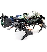 FREENOVE Robot Dog Kit for Raspberry Pi 5 4 B 3 B+ Zero 2 W, Walking, Self Balancing, Face Recogn...