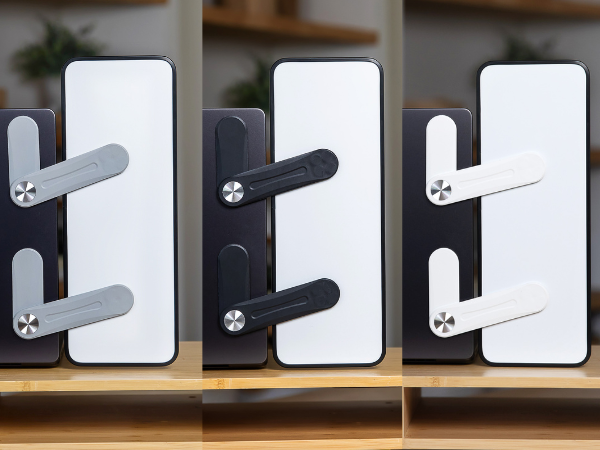 desk mirror whiteboard memo board document holder post-it note holder laptop phone holder dry erase