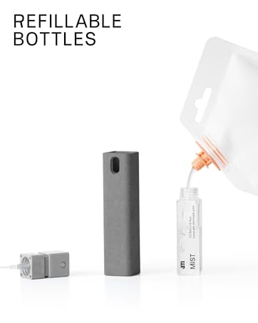 clean away dirt and fingerprints safely cleaning liquid non-toxic alcohol-free