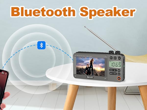 AM FM SW Video Radio