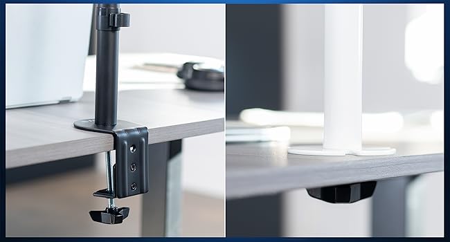 C Clamp or Grommet Mounting