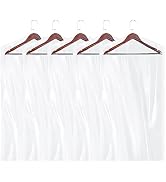 Plasticplace Clear Garment Bags Plastic Suit Bag 1.0 Mil 21