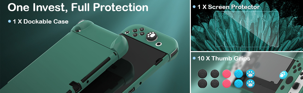nintendo switch oled cover case