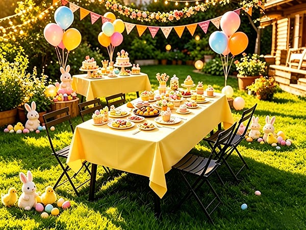 Yellow Tablecloth