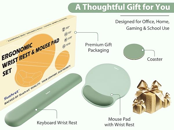 keyboard and mouse wrist rest