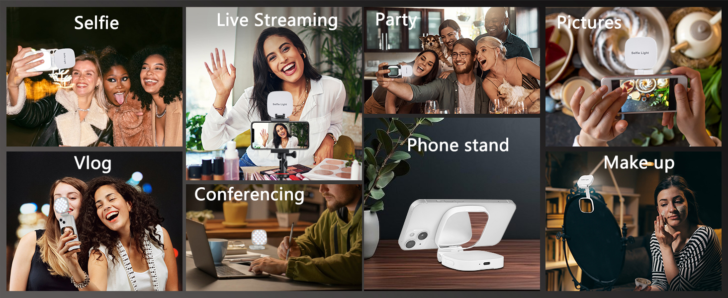 Kalofaye Magnetic Selfie Light