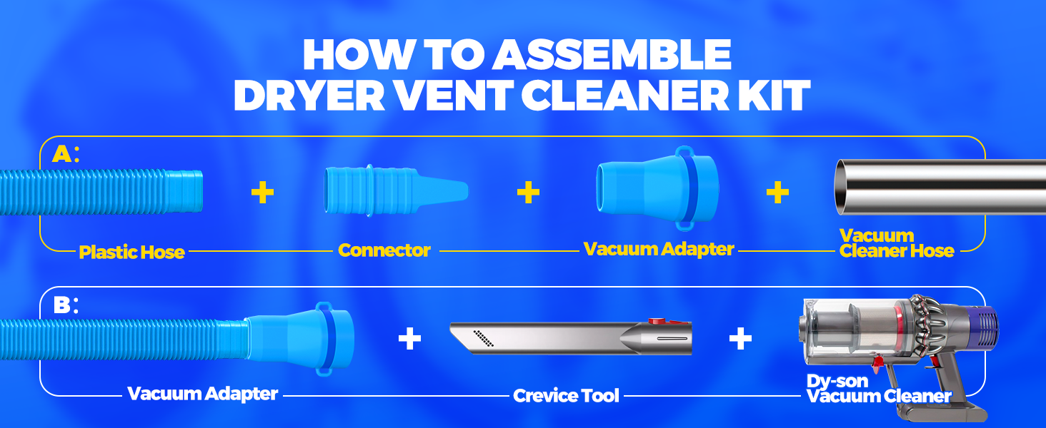 Dryer Lint Vacuum Attachment