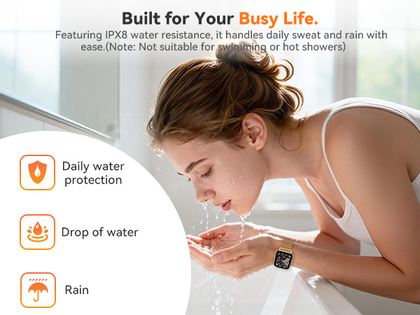 waterproof smart watch