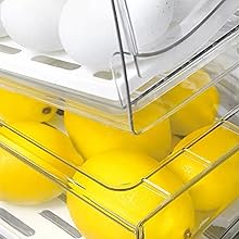 Fruit Vegetable Produce Storage Saver Containers with Lid &amp;amp;amp; Colander Plastic Fresh Keeper Set