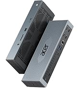 Acer Thunderbolt 4 Dock, 16 in 1 DisplayLink Docking Station 4 Monitor, 3×TB4+2×HDMI+2×DP, Up to ...