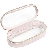 FFpaw Christmas Gifts Clear Makeup Brush Holder, Travel Makeup Brush Pouch Makeup Brush Bag Organ...