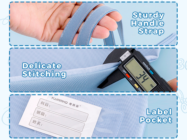 A3 A4 Size Mesh Zipper Pouch