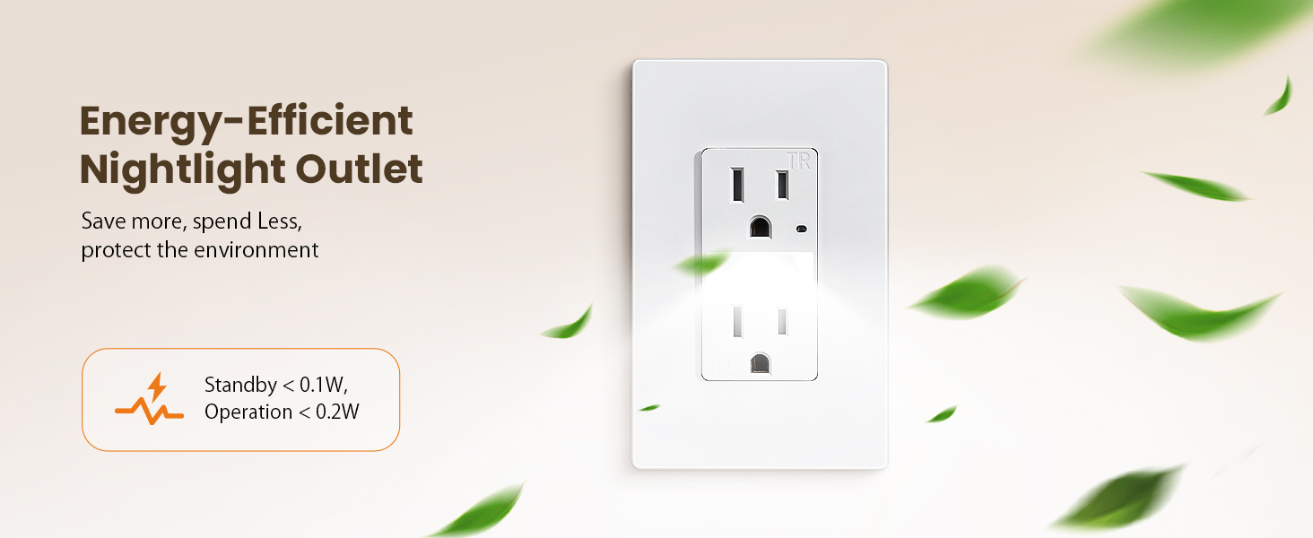 outlet with nightlight