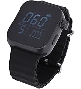 Pomya Vibrating Metronome Watch, Wearable Metronomes Adjustable 40-240bpm for Instrumental Beginn...