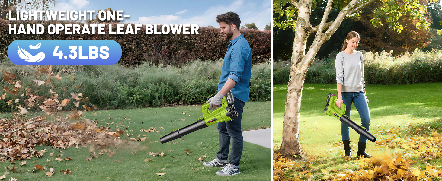 lightweight leaf blower cordless