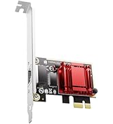 BZIZU 2.5Gbps PCIe Network Card - 2.5G/1G/100Mbps Ethernet Adapter, QoS, WOL, PXE Boot, Windows/L...