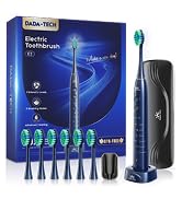 Electric Toothbrush for Adults Kids Electric Toothbrush Rechargeable Sonic Toothbrush Ultrasonic ...
