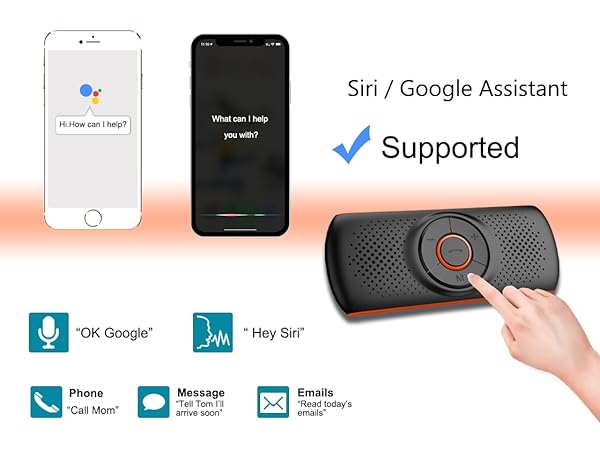 supports siri and google assistant