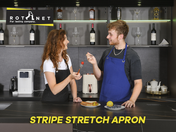 ROTANET Stripe Stretch Apron